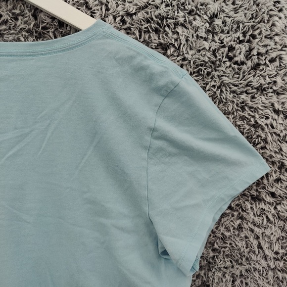 Life is Good Womens Coastal Beachy Crusher Tee XL Blue Wine Flip Flops Graphic - Picture 14 of 16